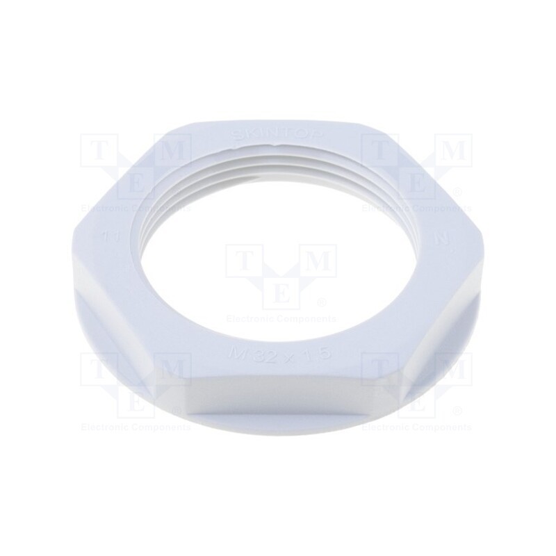 1 pcs x LAPP - 53119240 - Nut, M32, halogen free, polyamide, UL94V-0, 41mm, grey, -20÷100°C