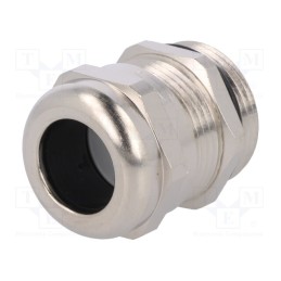 1 pcs x HUMMEL - 1.609.1600.01 - Cable gland, PG16, IP68, brass, Body plating: nickel