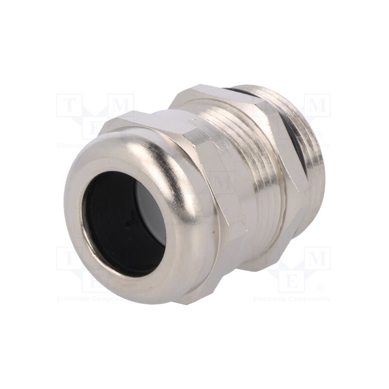 1 pcs x HUMMEL - 1.609.1600.01 - Cable gland, PG16, IP68, brass, Body plating: nickel