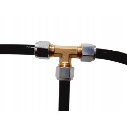 Tee for Faro thermoplastic barrel hose