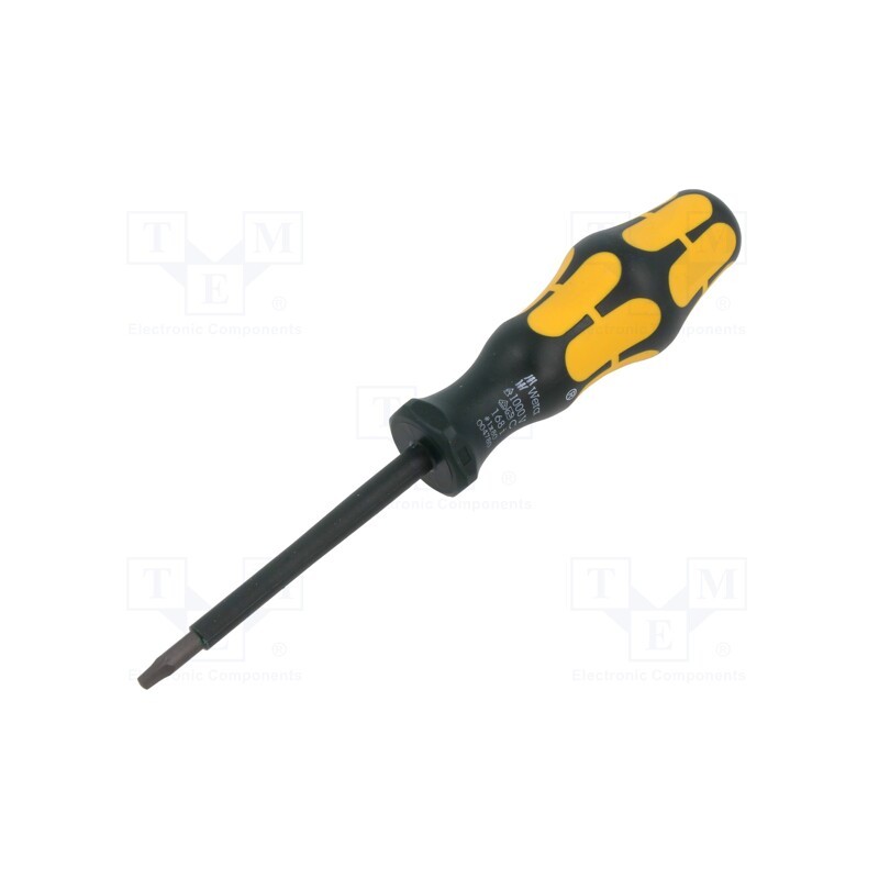 1 pcs x WERA - 5004780001 - Screwdriver, insulated, square, 1, Blade length: 80mm, 1kVAC