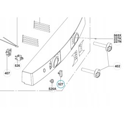 Dometic refrigerator panel button