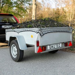 Trailer net 1 5 x 2 7 m with rubber clamp