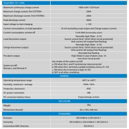 Smart bms victron energy 12 200v for lifepo4