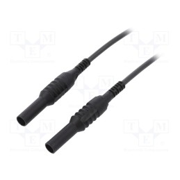 1 pcs x CLIFF - CIH30240B - Test lead, 1kVDC, 10A, banana plug 4mm,both sides, Len: 1.5m