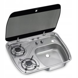 Gas stove for a yacht, camper, sink 03428