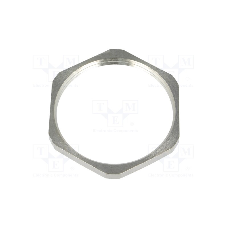 1 pcs x BM GROUP - 2703 - Nut, PG36, brass, nickel, 51mm, Thread: PG