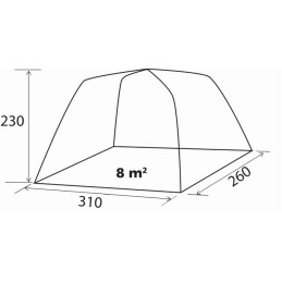Trouper 2 0 Brunner car vestibule tent