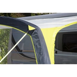 Tent for a camper trailer, bus vestibule