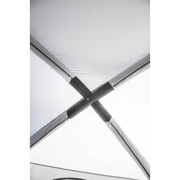 Tent for a camper trailer, bus vestibule