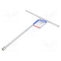 1 pcs x KING TONY - 118508M - Wrench, socket spanner, 8mm, Chrom-vanadium steel, L: 250mm