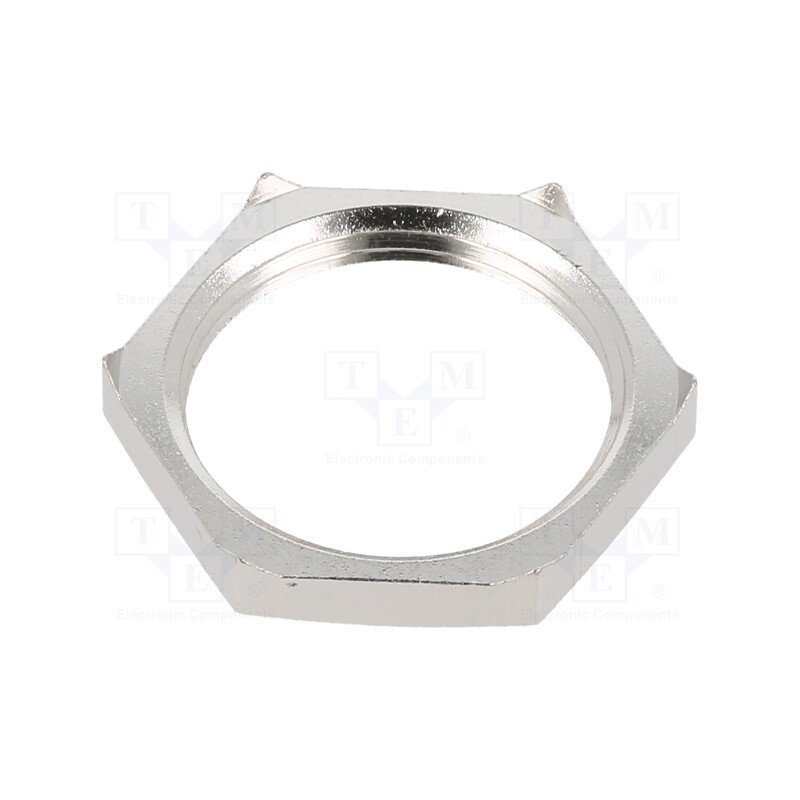 1 pcs x LAPP - 52103240 - Nut, with earthing, PG16, brass, 23mm, -60÷200°C, Thread: PG