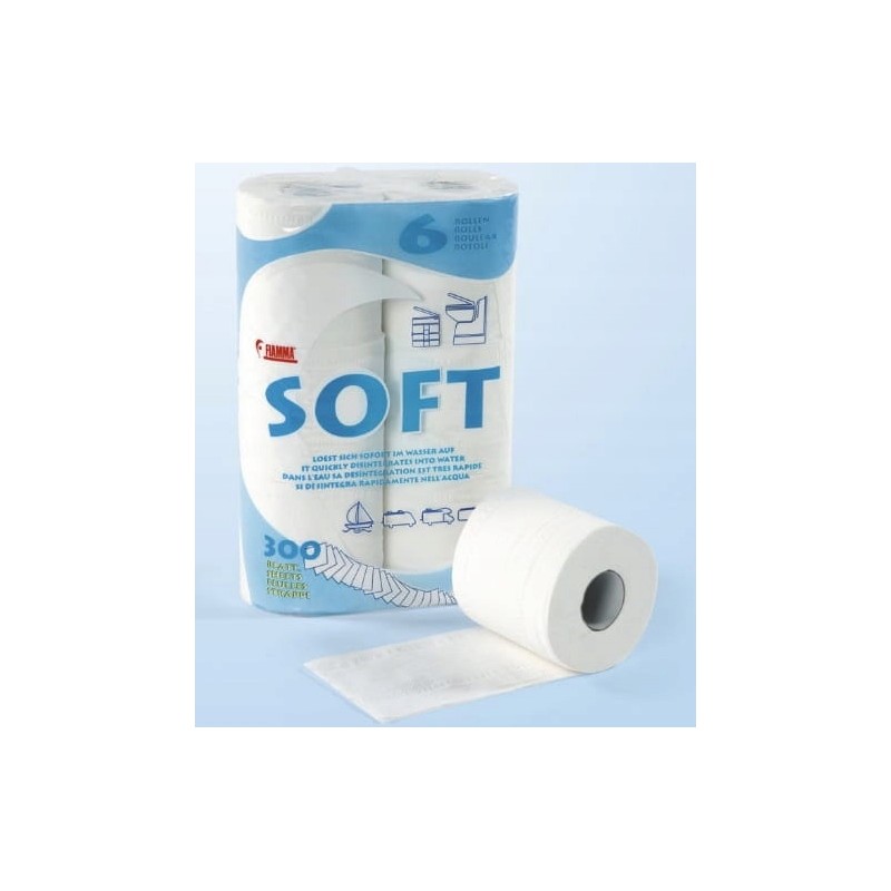 Fiamma soft toilet paper 6 rolls