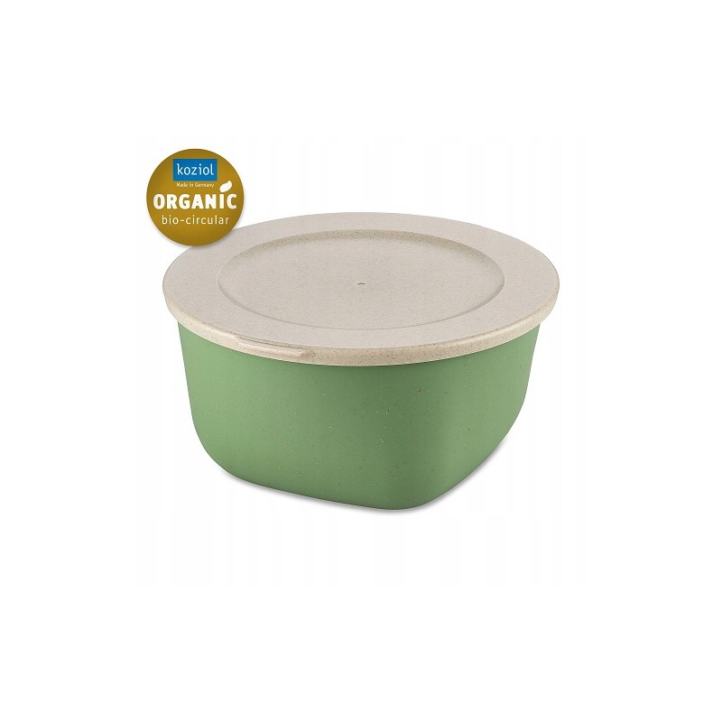 Connect food container with lid 2l green goat