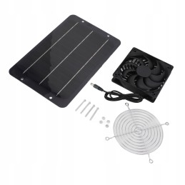Solar panel fan kit 7w 12v monocrystalline ga