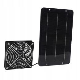 Solar panel fan kit 7w 12v monocrystalline ga