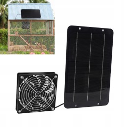 Solar panel fan kit 7w 12v monocrystalline ga