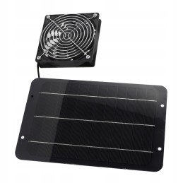 Solar panel fan kit 7w 12v monocrystalline ga