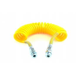 Pneumatic spiral cable m22 yellow 4 5 mm 22
