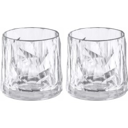 Club glass 250 ml, 2 pcs, camping for a camper