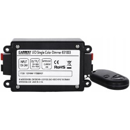 Carbest 12v remote control dimmer for LED strips