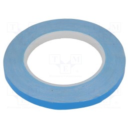 1 rol x - TT 707 - Tape: heat transfer, W: 9mm, L: 25m, Thk: 200um, 800mW/mK, UL94V-0