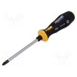 1 pcs x FELO - 452 203 40 - Screwdriver, Phillips, for impact, PH2, ERGONIC®, 100mm