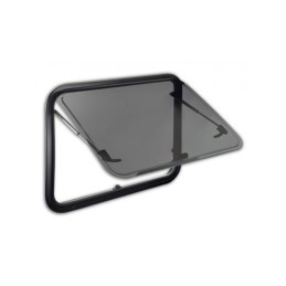 Hinged window with aluminum frame S7P 750x465mm