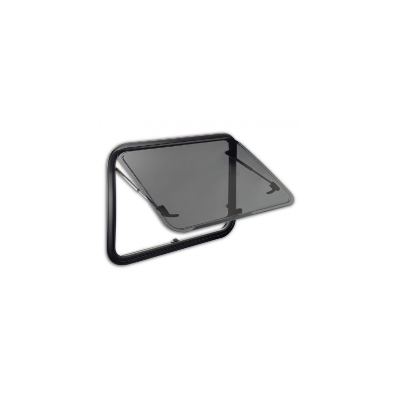 Hinged window with aluminum frame S7P 750x465mm