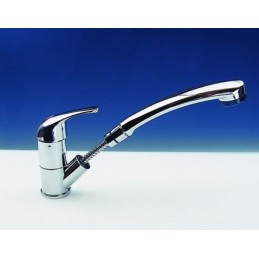 Faucet with shower for a boat, a sailing yacht