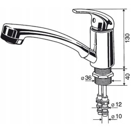 315443 tap with shower for caravan