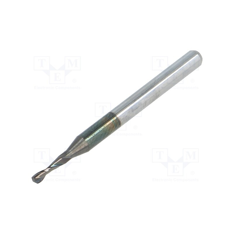 1 pcs x KEMMER PRAEZISION - EDDAC 1600 060 - Fast cutting mill, Ø: 1.6mm, Ø: 3.175mm, L: 38.2mm