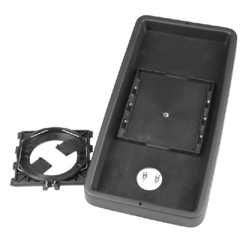 Man Daf mirror insert with plastic heater