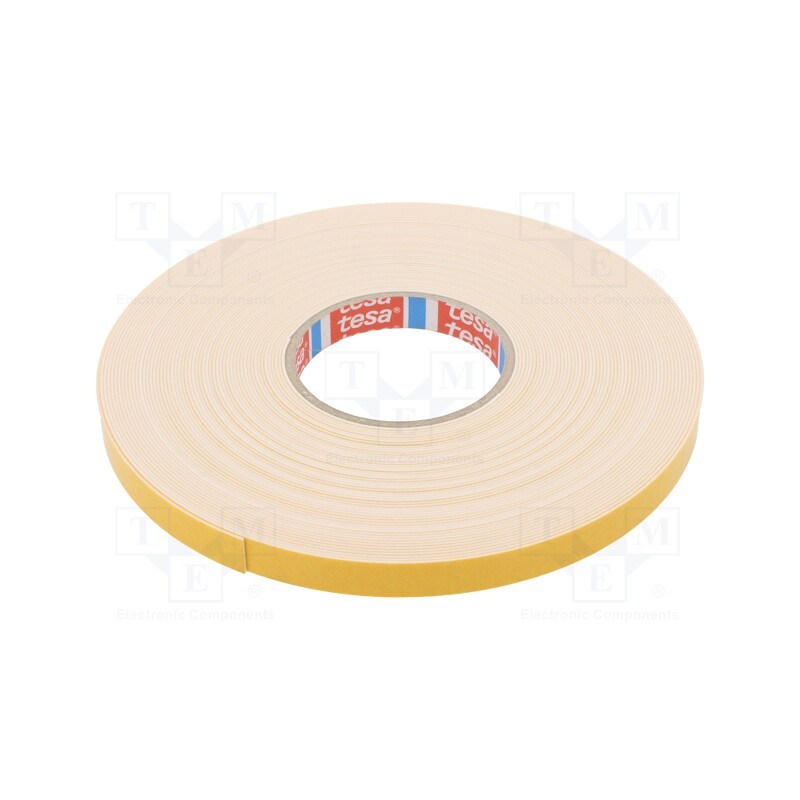 1 rol x TESA - 04957-00016-00 - Tape: fixing, W: 15mm, L: 25m, Thk: 1100um, double-sided, acrylic