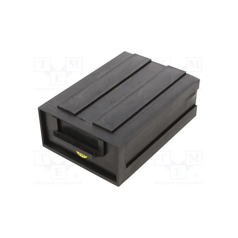 1 pcs x STATICTEC - STP1110 - Modular drawer, ESD, L: 138mm, W: 93mm, H: 46mm, black