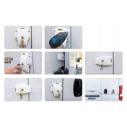4pcs heosafe sprinter camper van door locks