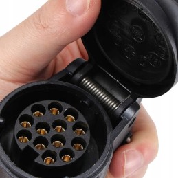 Spiral cable extending the 7-pin 13-pin 2m spiral cable for trailers