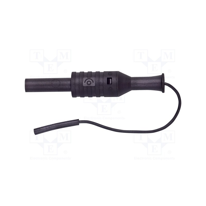 1 pcs x POMONA - 72905-0 - Test lead, 2A, socket 0,8mm,socket 4mm, POM-72902-0