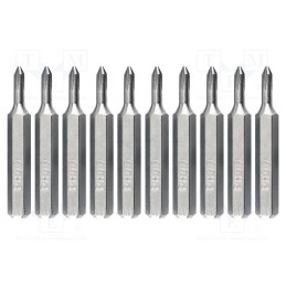 1 set x BERNSTEIN - 6-340-Y00 - Screwdriver bit, Y (TP), Y00, 10pcs.