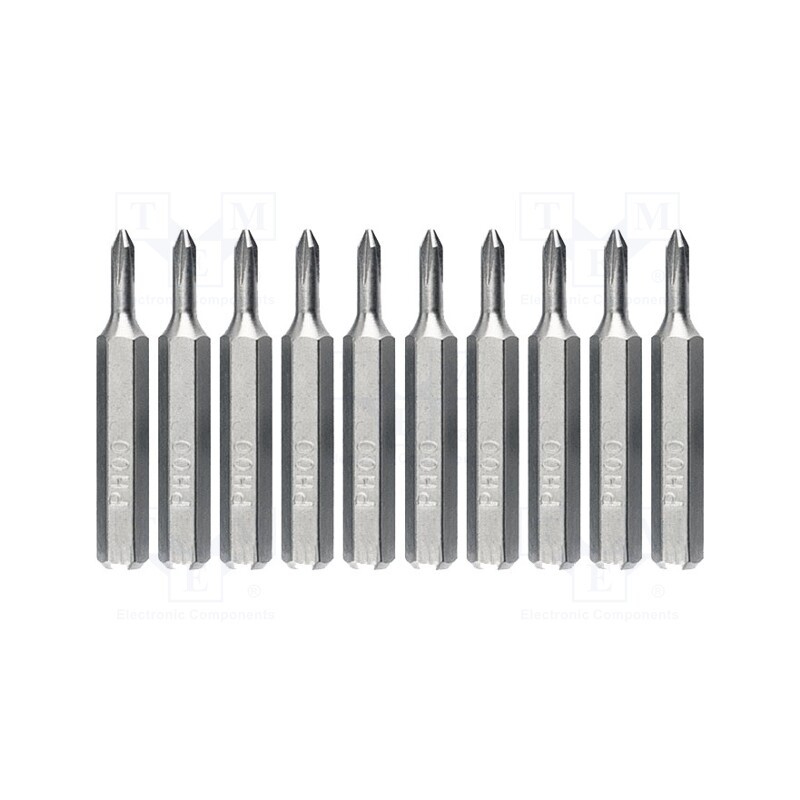 1 set x BERNSTEIN - 6-340-Y00 - Screwdriver bit, Y (TP), Y00, 10pcs.
