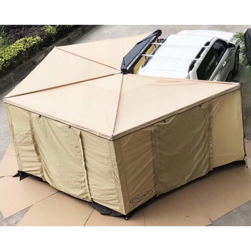 Walls for the fox awning roof, 2 m with floor