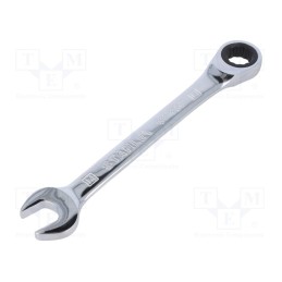 1 pcs x STANLEY - 4-89-939 - Wrench, combination spanner,with ratchet, 14mm, nickel plated