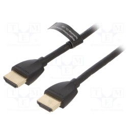 1 pcs x VENTION - AAIBG - Cable, HDMI 2.0, HDMI plug,both sides, PVC, 1.5m, black, 32AWG
