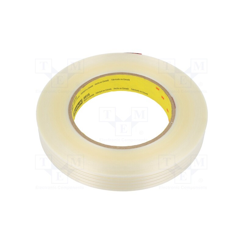 1 rol x 3M - 3M SCOTCH 8915 18MM - Tape: fixing, W: 18mm, L: 55m, Thk: 0.15mm, synthetic rubber, 3%