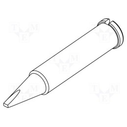 1 pcs x ERSA - 0102CDLF12/SB - Tip, chisel, 1.2mm, for soldering iron,for soldering station