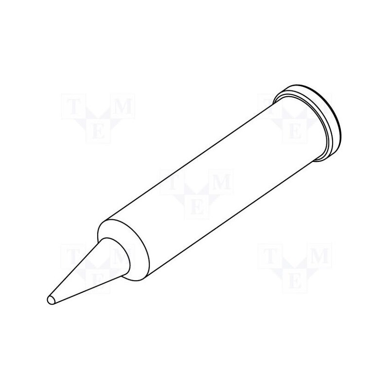 1 pcs x ERSA - 0102PDLF07/SB - Tip, conical, 0.7mm, for soldering iron,for soldering station