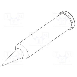 1 pcs x ERSA - 0102PDLF04/SB - Tip, conical, 0.4mm, for soldering iron,for soldering station
