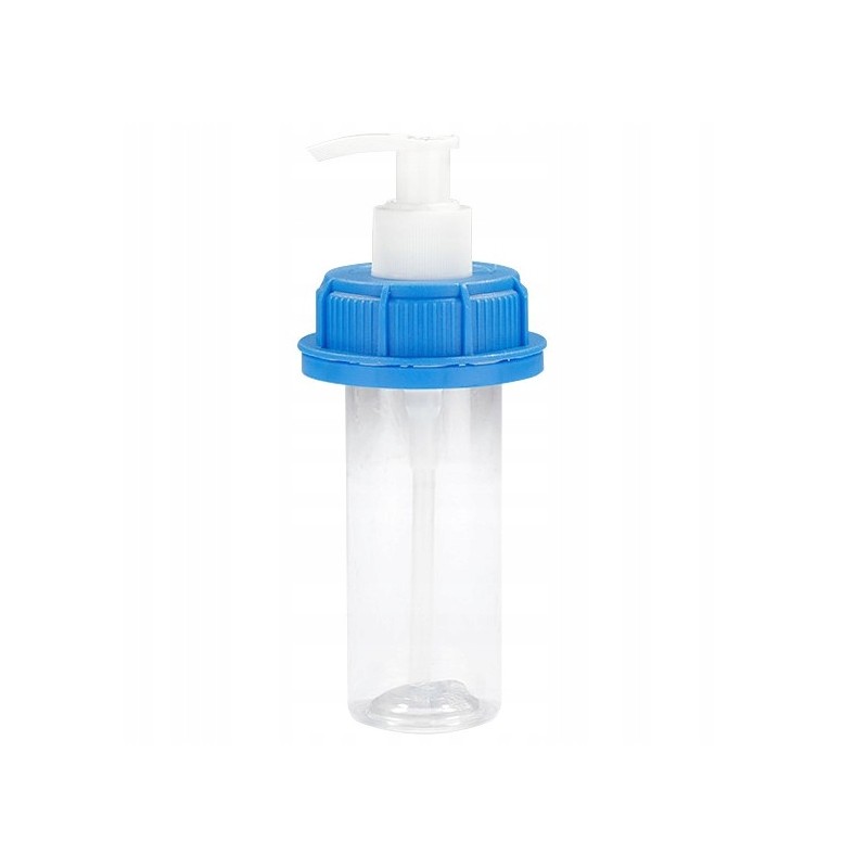Cap for a canister with a liquid soap dispenser