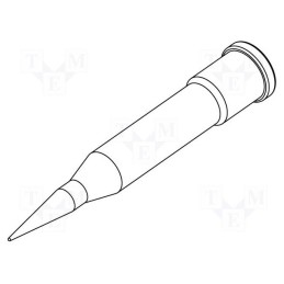 1 pcs x ERSA - 0102CDLF04/SB - Tip, chisel, 0.4mm, for soldering iron,for soldering station