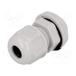 1 pcs x MOLEX - 93600-0396 7000.7830.7 - Cable gland, PG9, IP68, polyamide, light grey, UL94V-2, GWconnect